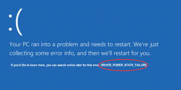 stop code driver power state failure windows 10 stop code driver power state failure windows 10